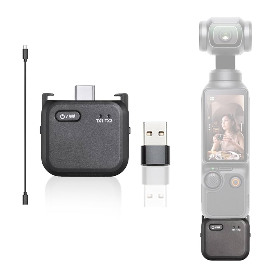 Amazon | Godox Cube-OP3 ワイヤレスマイクシステム DJI OSMO